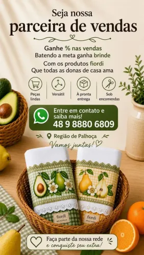 Seja Uma Revendedora Fiordi e Ganhe Comissão