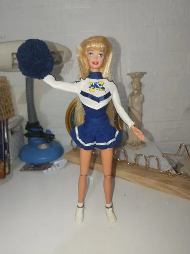 Barbie cheerleader líder de torcida universidade de Michigan de 1996