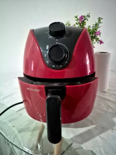 Airfryer Multilaser 4L Ce084 Vermelha 220v