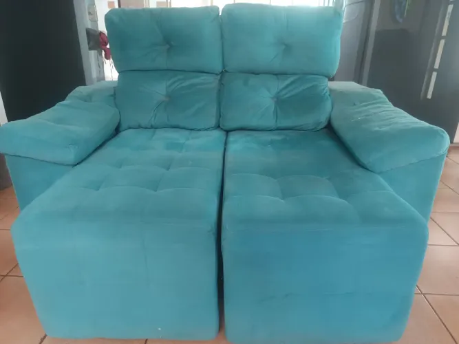Sofá retrátil 2 lugares