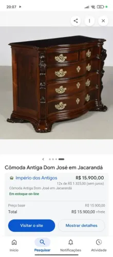Cômoda antiga são jose