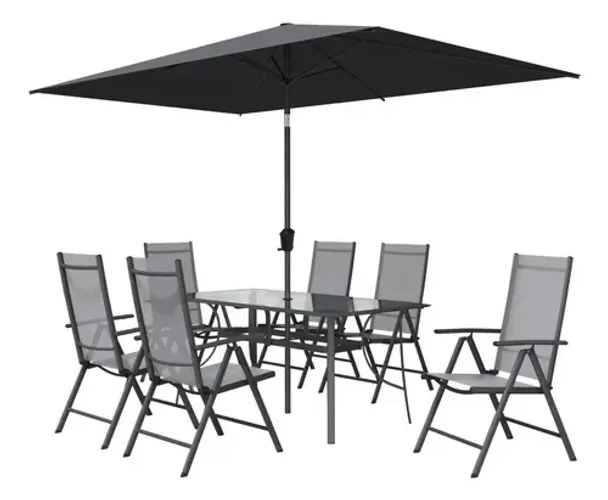 CONJUNTO DE JARDIM NATERIAL OVION - 8 PEÇAS COMPLETO