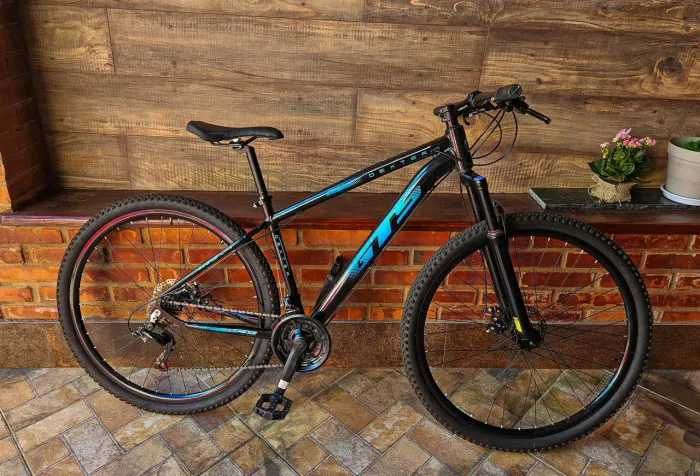 Bicicleta GTS Dexter Aro 29 freio hidráulico