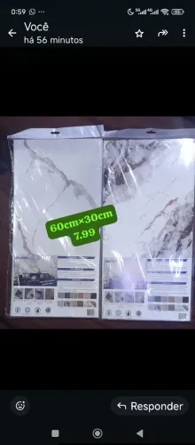 Placa adesiva 60×30  Auto colante a prova d'água 