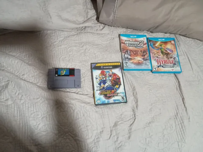 JOGOS DE SUPER NINTENDO E GAMECUBE E OUTROS
