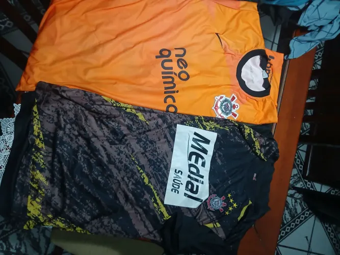 Kit camisas Corinthians