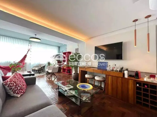 Apartamento à venda, 4 quartos, 2 suítes, 2 vagas, Lourdes - Belo Horizonte/MG