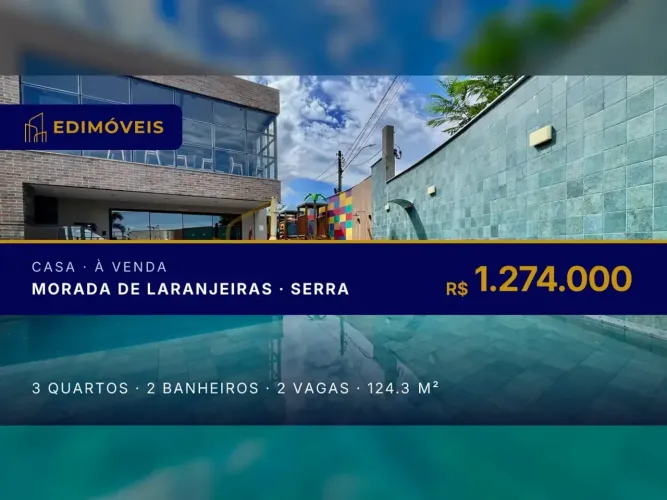 Casa 3 suítes na Morada de Laranjeiras, lazer completo para toda a família