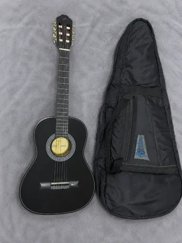 Violão Infantil 3/4 Vogga VCA94 BK Preto 6 Cordas Nylon Acústico
