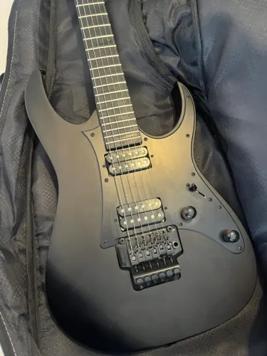 Guitarra Ibanez GRGR330EX-BKF Ponte flutuante