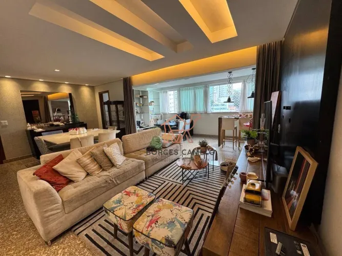 Apartamento com 4 dormitórios para alugar, 132 m² por R$ 8.300,00/mês - Buritis - Belo Hor