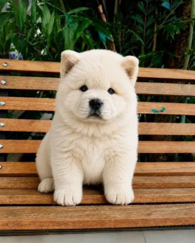 Filhotes Chow Chow porte americano 
