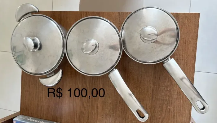 Pipoqueira conjunto de panela etc?.