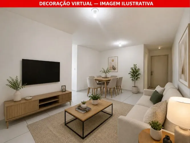 Apartamento à venda no Parque das Nações com 3 quartos, suíte, varanda e lado sombra - 68