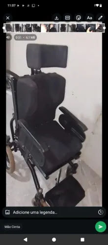 Cadeira de roda especial