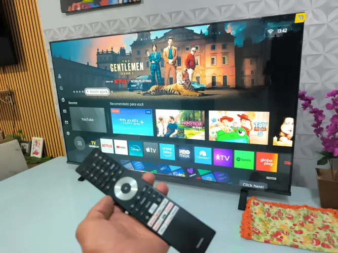 TV SMART 60 OLED 4K NOVA NO PLÁSTICO TOP