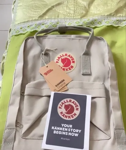 Mochila Kanken 16l cinza