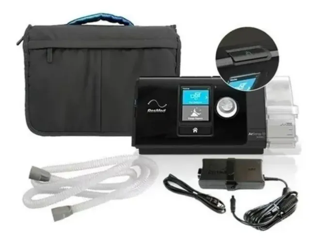 Vende CPAP RESMED AIRSENSE 10 AUTOSET + MASCARA NASAL FHILIPS + 11 FILTROS.