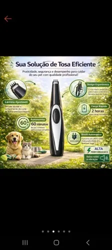 Aparador de Pelos das Patas para Cães e Gatos
