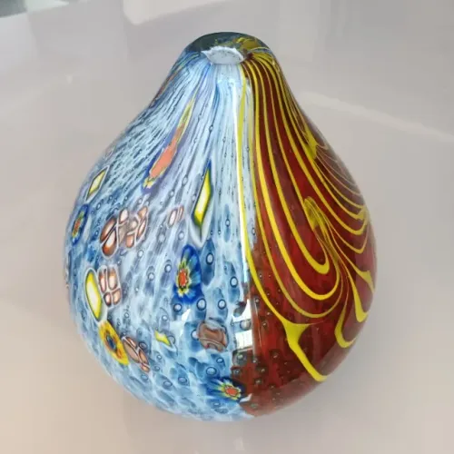Vaso Vintage Millefiori de Murano