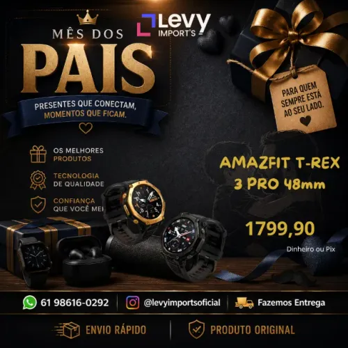 Smartwatch Amazfit T Rex 3 Pro 48mm