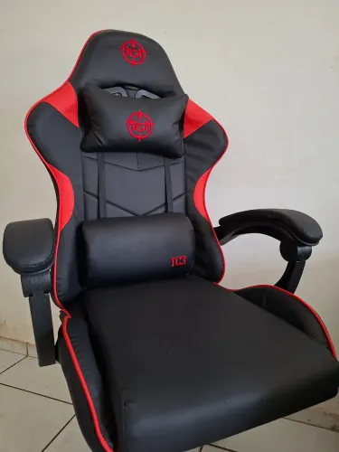 Cadeira Gamer Nova Vermelha - 6 MESES DE GARANTIA