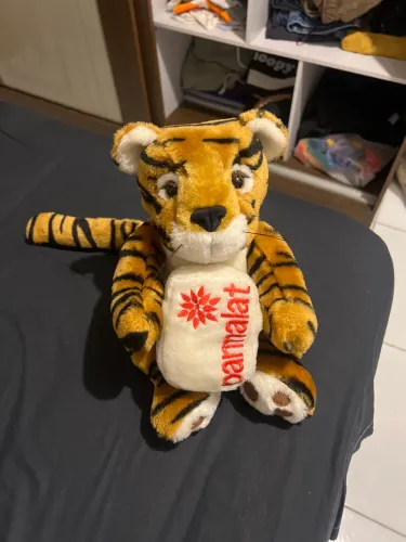 TIGRE PARMALAT PELÚCIA VINTAGE ÓTIMO ESTADO