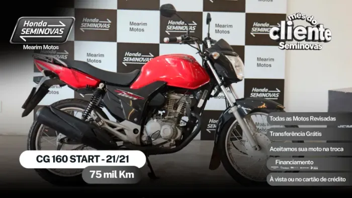 CG START 160 - HONDA 21/21