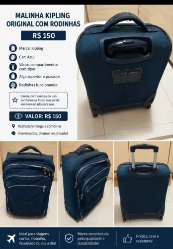 Mala 10 kg Kipling original