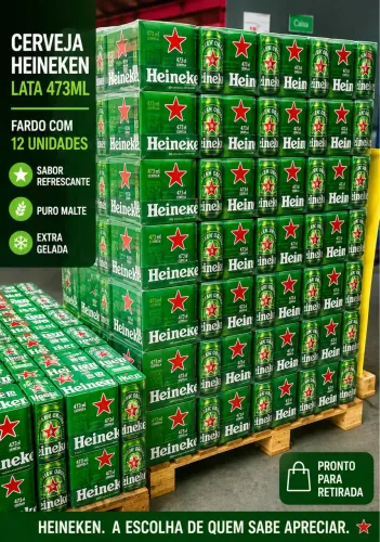VENDE-SE PALLET DE HEINEKEN