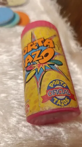 Porta Tazo Elma Chips Original - Colecionável Anos 90