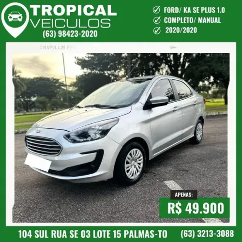 Ford KA 1.0 Se/se Plus Tivct Flex 5P 2020