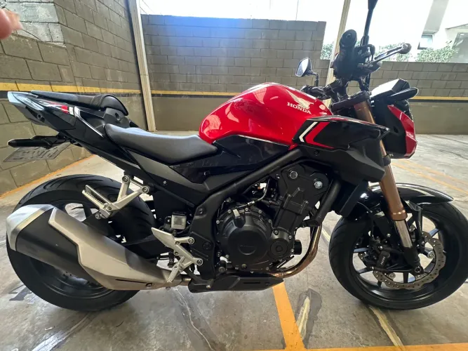 VENDO MOTO - CB500F Ano 2024 Ótimo Estado