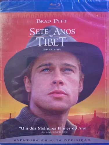 Blu Ray Sete Anos no Tibet nacional LACRADO Brad Pitt