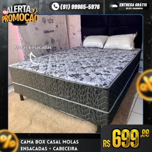 Cama Unibox Casal Espuma D28 Entrego Hoje mesmo 