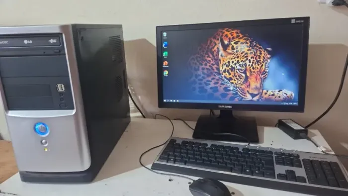 Computador completo 4a geração 3.7Ghz com SSD e Tela de 19polegadas