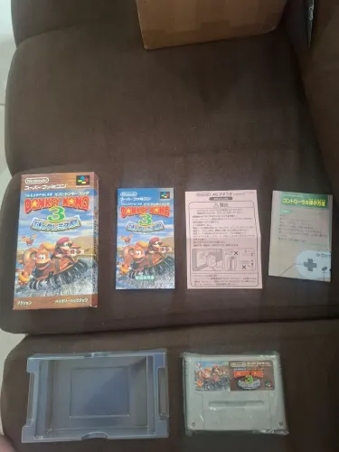 Cartucho na caixa super farmicom original cib