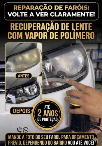 ? recuperação de farol com polimero ?