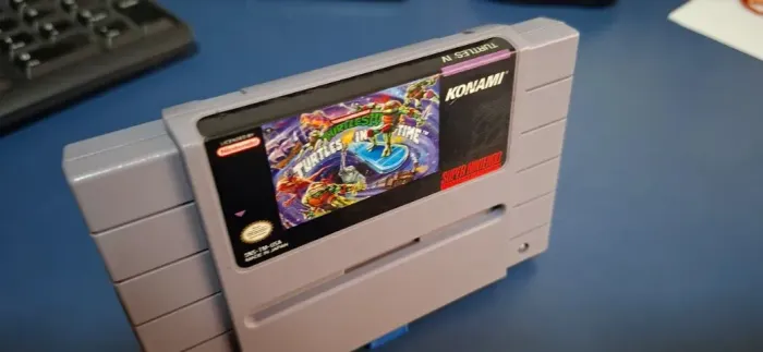 Jogo - Turtles in Time - Snes (Super Nintendo) - Original