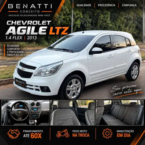 Chevrolet Agile LTZ 1.4 MPFI 8V Flexpower 5P 2013