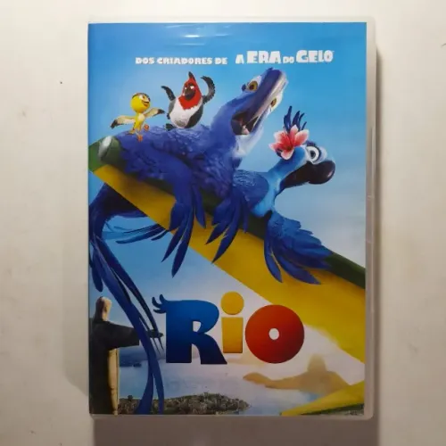 Dvd Rio, Fox Animation. Seminovo.