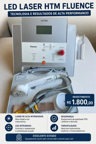 LED Laser HTM Fluence - Excelente Estado