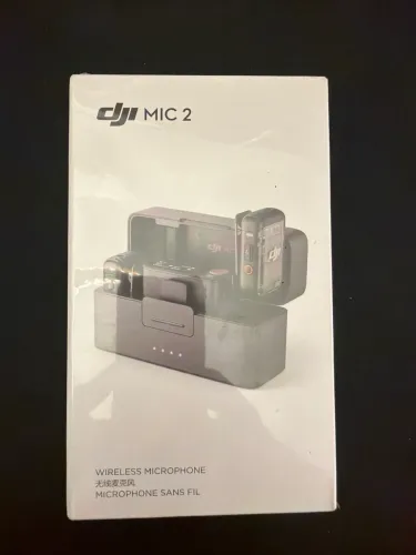 Microfone DJI mic 2 lacrado 