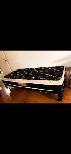 Cama box de solteiro