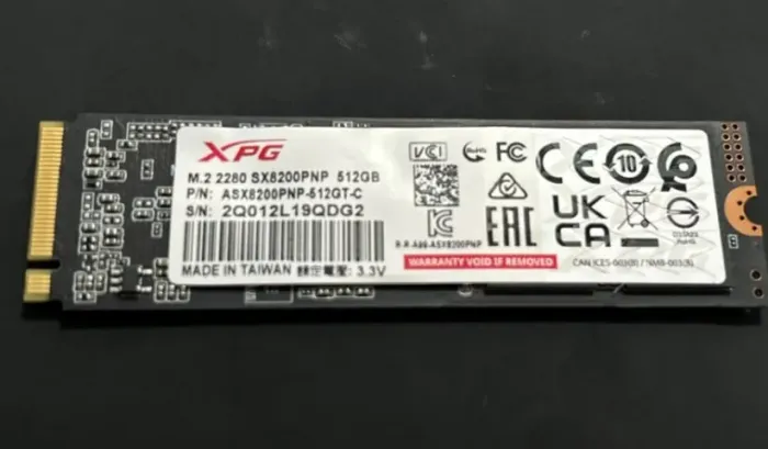 SSD nvme 512 Gb