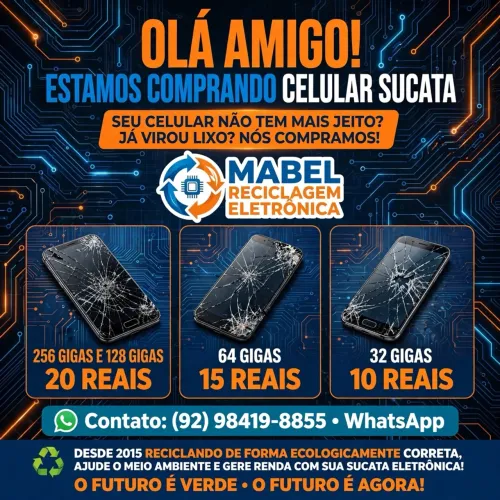 Celular sucata