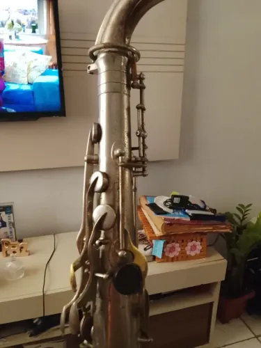 Vendo sax tenor winn mínami e uma boquilha Vandoren t9 v 16