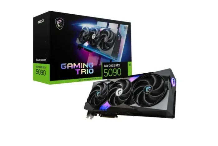 Placa de vídeo RTX 5090 OC MSI Gaming Trio