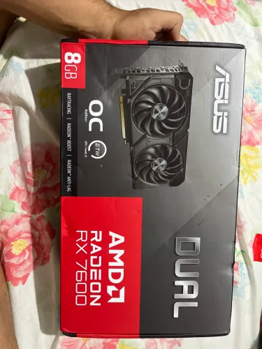 Placa de vídeo RX7600 8GB