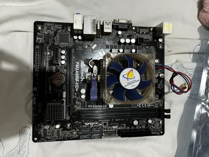 Processador A6 + Placa mãe FM2+ - FUNCIONANDO PERFEITAMENTE
